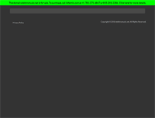 Tablet Screenshot of elektromusic.net